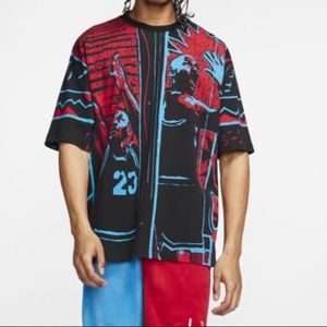 NIKE AIR JORDAN DNA SHIRT RETRO MEN'S SIZE M Multicolor